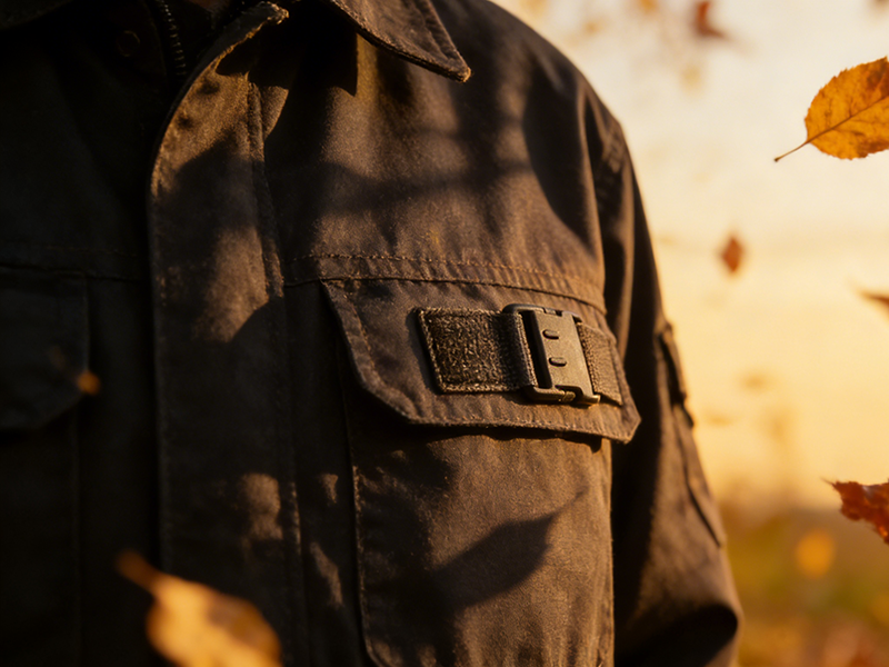 运动装和户外服装的口袋或配件固定