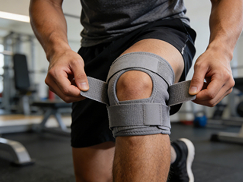 绷带 康复护具固定魔术贴